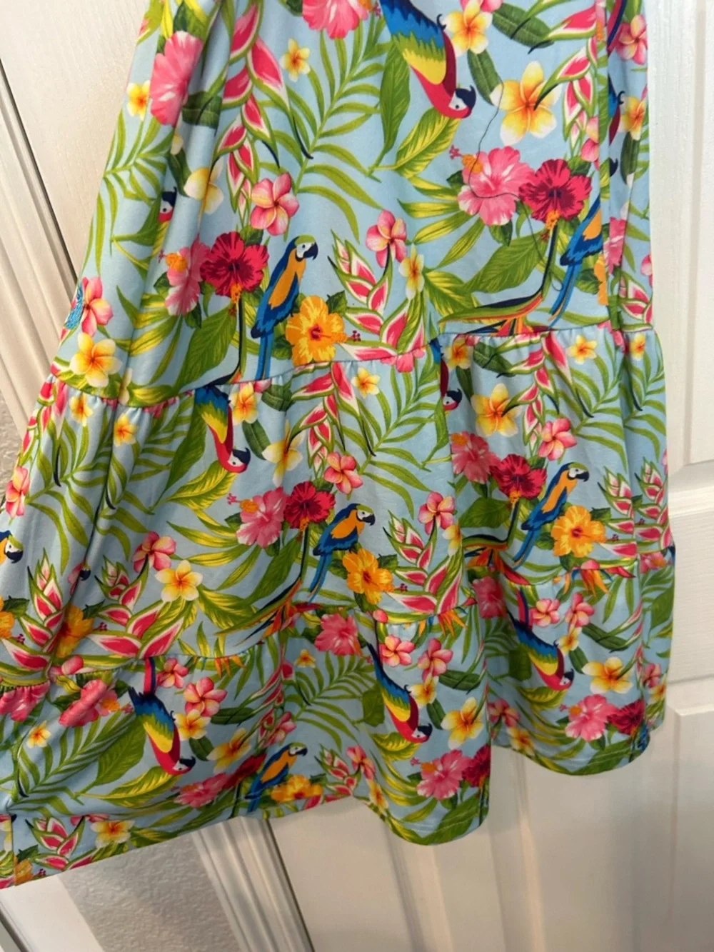 Tommy Bahama Light Blue‎ Floral Top